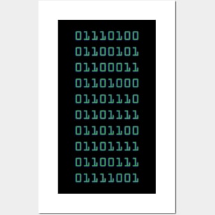 BinaryTech Posters and Art